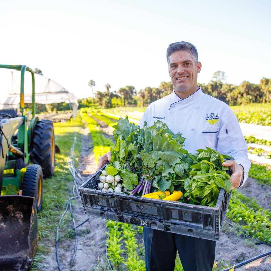 Jeff Mitchell of Naples' Local Restaurant Explores Local Farm-to-Table Resources